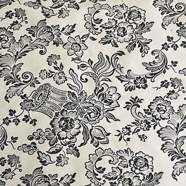 Burch Fabrics Pembroke Beige Floral Upholstery Fabric