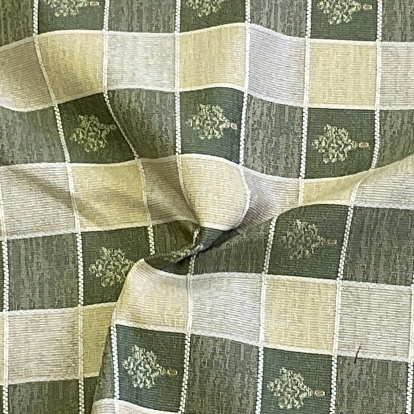 Buffalo Check Fabric in Sage