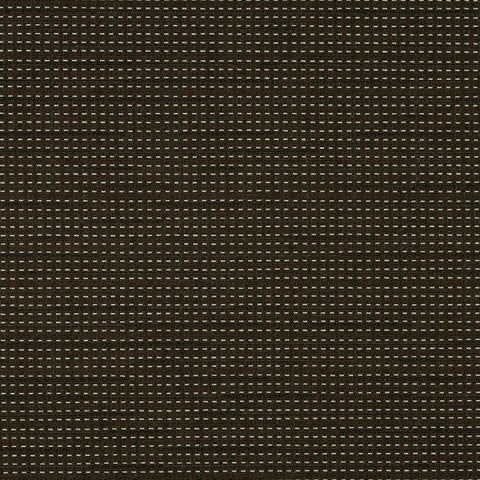 Maharam Seam 010 Threaded Stripe Brown Upholstery Fabric