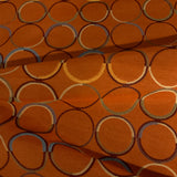 CF Stinson Pinball Rust Orange Upholstery Fabric