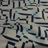 Arc-Com Burkina Midnight Upholstery Fabric