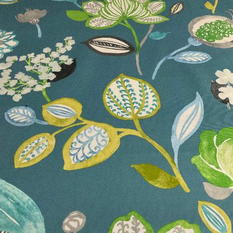 P. Kaufman Delaria Island Blue Cotton Upholstery Fabric