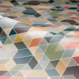 Designtex Tilt Peacock Geometric Upholstery Vinyl