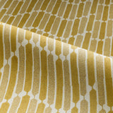 Designtex Chenille Chevron Yellow Upholstery Fabric