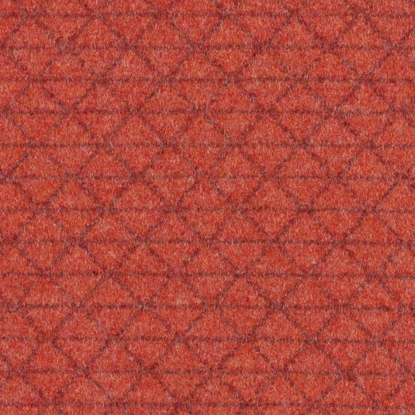 Remnant of Designtex Bixby Micro Tomato Wool Upholstery Fabric – Toto ...