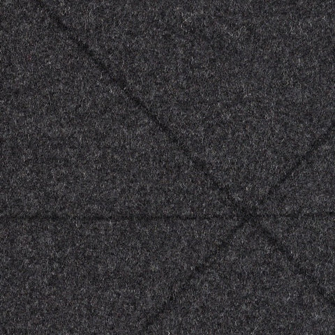 Designtex Bixby Macro Onyx Black Wool Upholstery Fabric