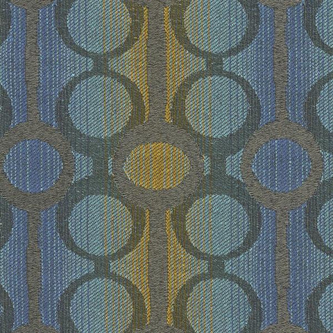 Mayer Align Moody Blue Upholstery Fabric