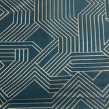 Carnegie Maze 38 Blue Upholstery Fabric