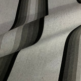 Remnant of Sunbrella Shade Grey/Black/White Outdoor Awning Upholstery Fabric