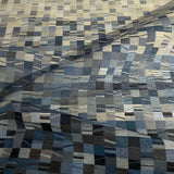 Arc-Com Shift Midnight Geometric Blue Upholstery Fabric