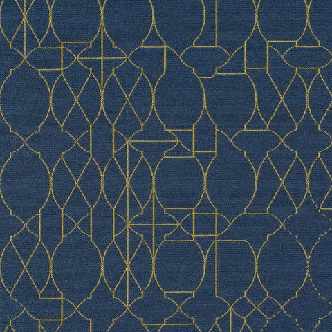 Remnant of Maharam Vestige Blueprint Upholstery Fabric