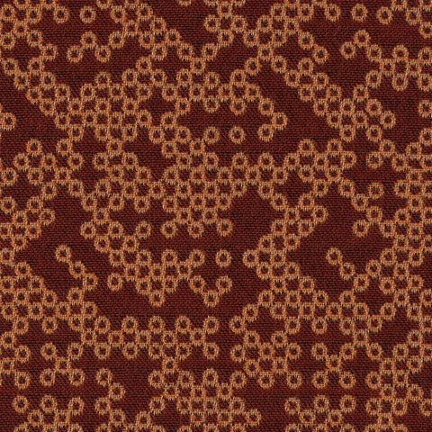 Remnant of Mayer Loop Tomato Upholstery Fabric