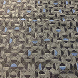 Designtex Tap Mineral Blue Geometric Upholstery Fabric