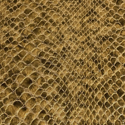 Golden Brown Alligator Designed Upholstery Vinyl