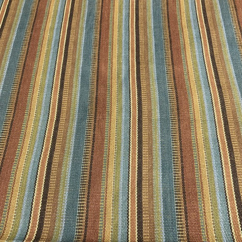 Southwest Style Stripe Designer Upholstery Fabric