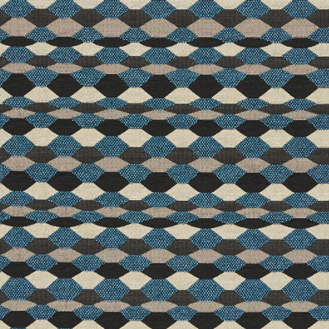 Arc Com Spinnaker Blueberry Blue Upholstery Fabric