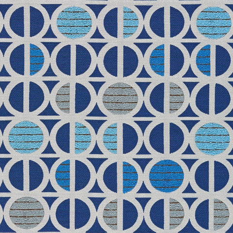 Arc Com Windlass Sapphire Blue Upholstery Fabric