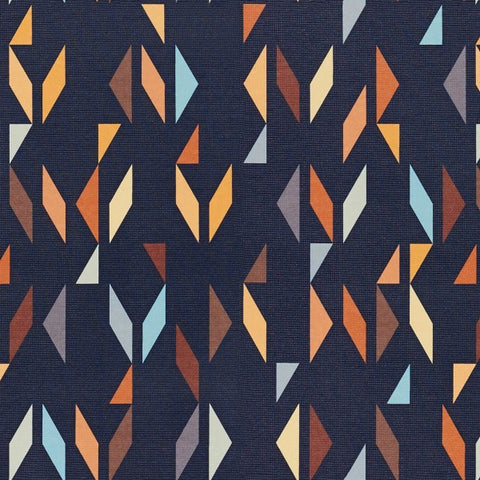 Arc-Com Fragment Indigo Upholstery Vinyl