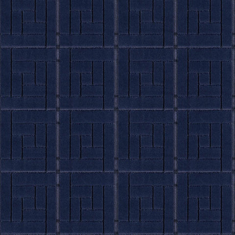 Arc-Com Praxton Midnight Blue Upholstery Fabric