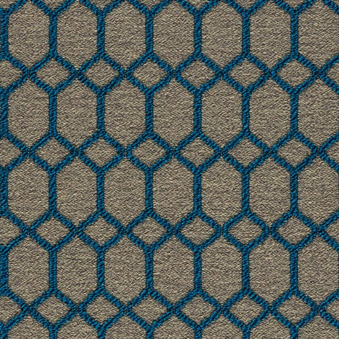 Arc-Com Quest Baltic Blue Upholstery Fabric