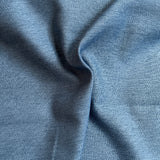 Remnant of Knoll Melange Denim Blue Upholstery Fabric