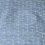 Arc-Com Itajime Caribbean Blue Upholstery Fabric