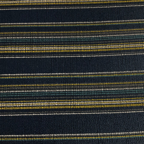 Arc-Com Raya Midnight Blue Stripe Upholstery Fabric