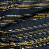 Arc-Com Raya Midnight Blue Stripe Upholstery Fabric