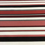 Arc-Com Sonata Stripe Ruby Red Sunbrella Upholstery Fabric