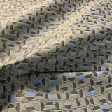 Designtex Tap Mineral Blue Geometric Upholstery Fabric