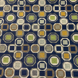 Designtex Concept Marine Geometric Blue Upholstery Fabric