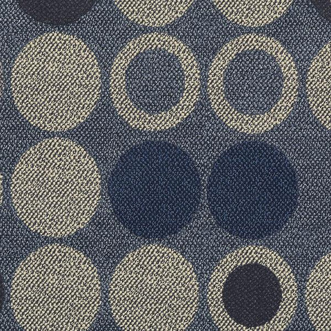 Remnant of Carnegie Dotty Print 4 Upholstery Fabric