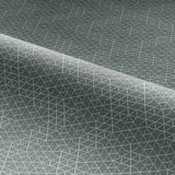 Designtex Net Patina Geometric Blue Upholstery Fabric