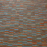 Momentum Silica Strata Vibrant Orange Upholstery Vinyl