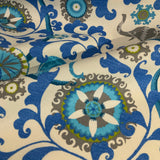 P. Kaufman Menagerie Sapphire Indoor/Outdoor Upholstery Fabric