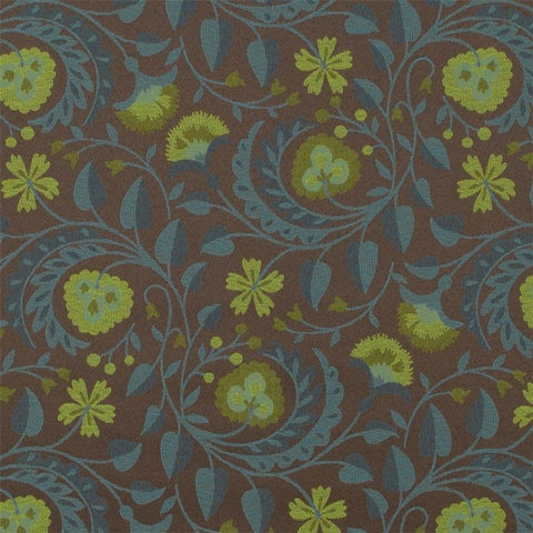 Remnant of Architex Flower Market Shade Upholstery Fabric