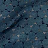 HBF Roundabout Pataya Blue Upholstery Fabric