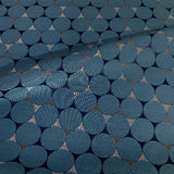 HBF Roundabout Pataya Blue Upholstery Fabric