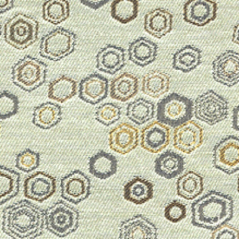 Architex Honeycomb Dundee Gray Upholstery Fabric