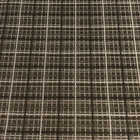 Swavelle Millcreek Bachelor Plaid Cafe Grey Upholstery Fabric