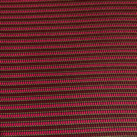 Knoll Sutton Claret Stripe Pink Upholstery Fabric