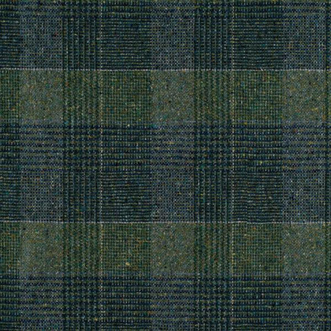 Luum Melange Check Greenware Upholstery Fabric