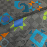 Maharam Tangram Lead Upholstery Fabric