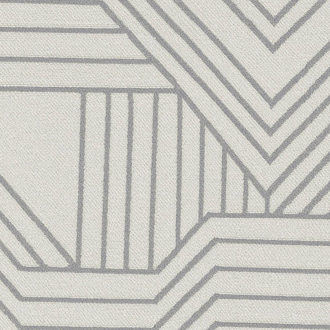 Remnant of Carnegie Maze Print 101 Geometric Upholstery Vinyl