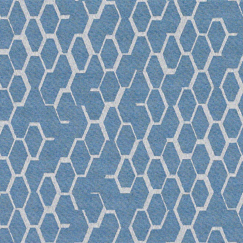 Remnant of CF Stinson Charlotte Lapis Upholstery Fabric