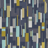 CF Stinson Color Block Coastline Blue Upholstery Fabric