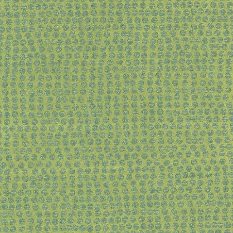 Remnant of CF Stinson Polka Limelight Upholstery Fabric