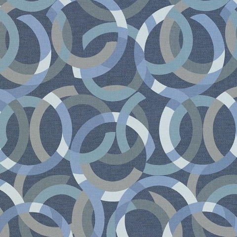 Remnant of CF Stinson Round Trip Ocean Park Upholstery Vinyl