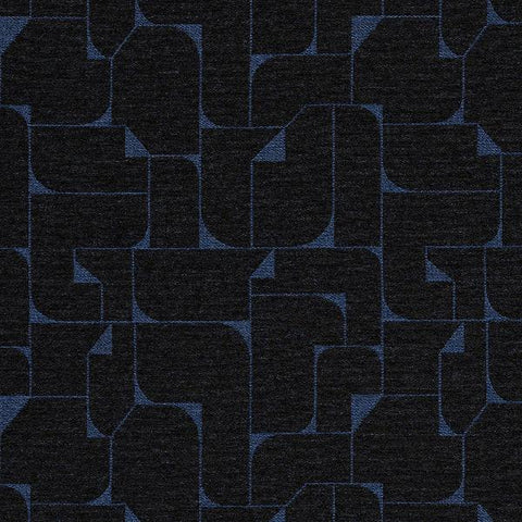 Carnegie Page Turner 5 Blue Upholstery Fabric