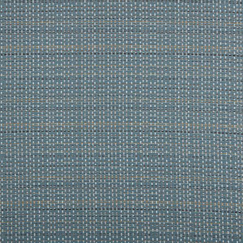 Pallas Threads Pool Weaved Blue Upholstery Fabric